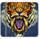 flylanddesigns_brian_allen iPhone Sabertooth Tiger