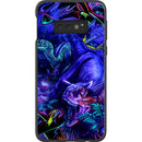 coly_art Samsung blacklighted dinosaurs