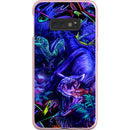 coly_art Samsung blacklighted dinosaurs