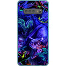 coly_art Samsung blacklighted dinosaurs