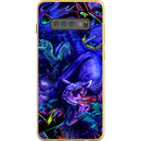 coly_art Samsung blacklighted dinosaurs