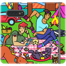anibalart Samsung En el bosque