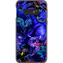 coly_art Samsung blacklighted dinosaurs