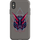 secondsyndicate iPhoneX / iPhone XS 80s astray-redframe-sacred-geometry