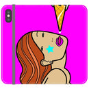 anibalart iPhone Cream print