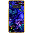 coly_art Samsung blacklighted dinosaurs