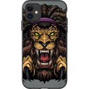 flylanddesigns_brian_allen iPhone Lion With Dreadlocks