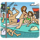 anibalart iPhone Lost cuadro
