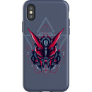 secondsyndicate iPhoneX / iPhone XS 80s astray-redframe-sacred-geometry