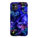 coly_art iPhone blacklighted dinosaurs
