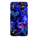 coly_art iPhoneX / iPhone XS blacklighted dinosaurs