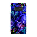 coly_art Samsung blacklighted dinosaurs