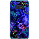 coly_art Samsung blacklighted dinosaurs