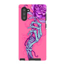 flylanddesigns_brian_allen Samsung Galaxy Note Skeleton Hand with Rose