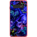 coly_art Samsung blacklighted dinosaurs