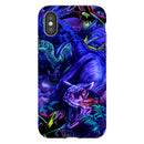 coly_art iPhoneX / iPhone XS blacklighted dinosaurs