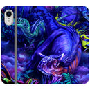 coly_art iPhone blacklighted dinosaurs