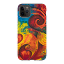 iPhone 11 Pro Max Tough Case (Grey TPU) in Gloss