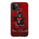 iPhone 11 Pro Max Tough Case (Black TPU) in Matte
