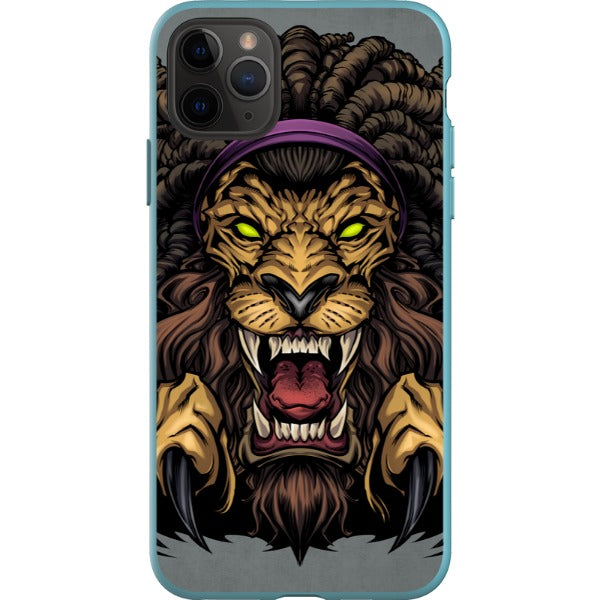 flylanddesigns_brian_allen iPhone Lion With Dreadlocks