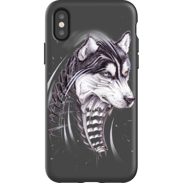 jayn_one iPhone Flexi Case Husky