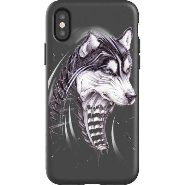 jayn_one iPhone Flexi Case Husky