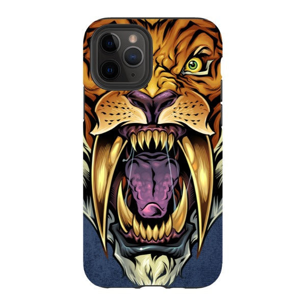 flylanddesigns_brian_allen iPhone Sabertooth Tiger