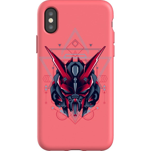 secondsyndicate iPhoneX / iPhone XS 80s astray-redframe-sacred-geometry