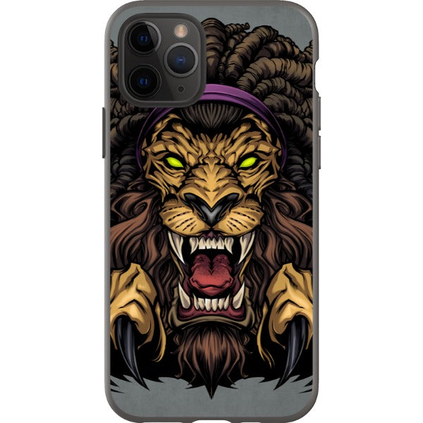 flylanddesigns_brian_allen iPhone Lion With Dreadlocks