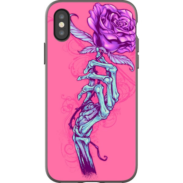 flylanddesigns_brian_allen iPhone Skeleton Hand with Rose