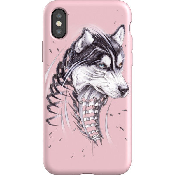 jayn_one iPhone Flexi Case Husky