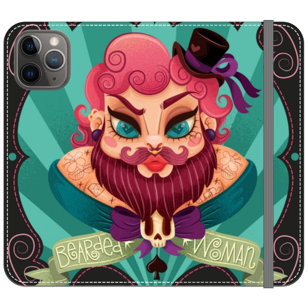 hrr.pln iPhone BEARDED WOMAN