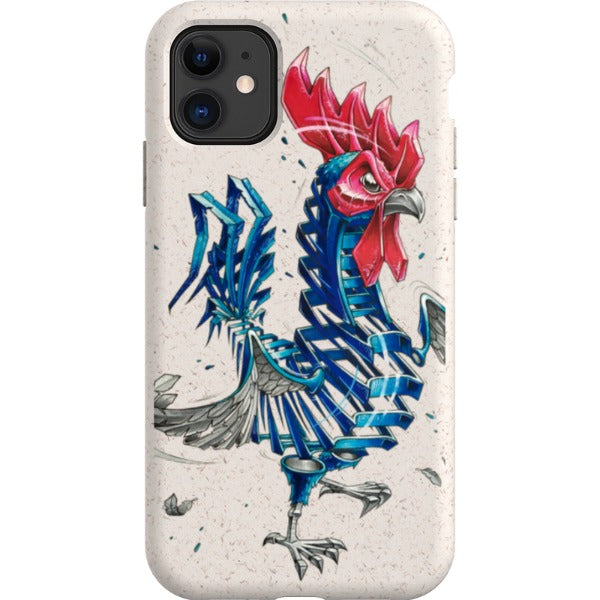 jayn_one iPhone Eco-friendly Case Rooster