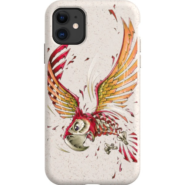 jayn_one iPhone Eco-friendly Case Parrot