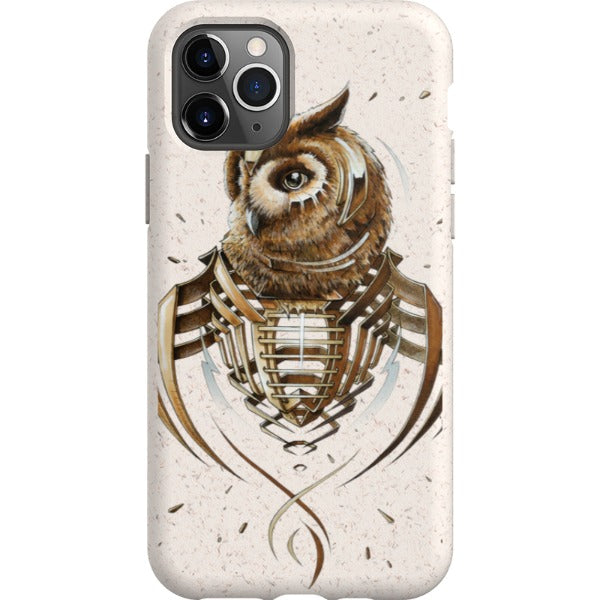 jayn_one iPhone Eco-friendly Case Owl