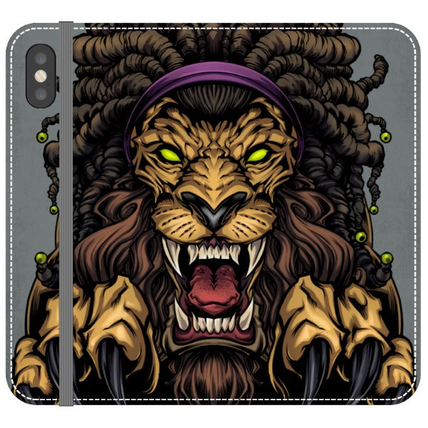 flylanddesigns_brian_allen iPhone Lion With Dreadlocks