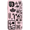 ethnfndr iPhone Flexi Case Earth day black