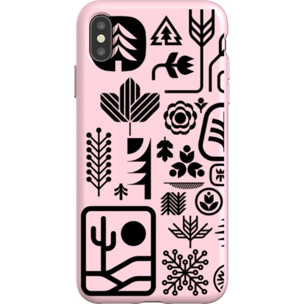 ethnfndr iPhone Flexi Case Earth day black