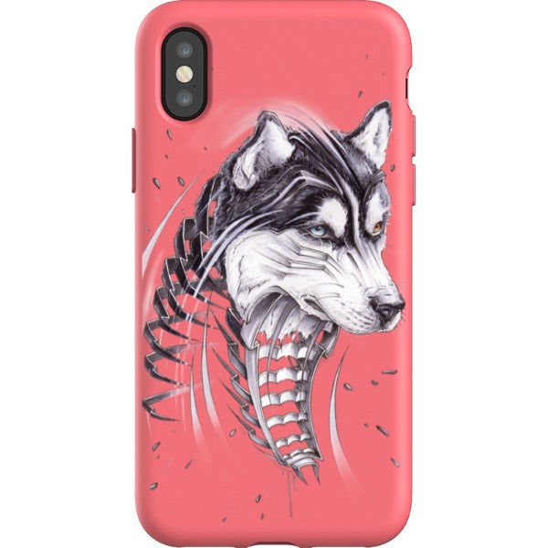 jayn_one iPhone Flexi Case Husky