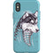 jayn_one iPhone Flexi Case Husky