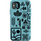 ethnfndr iPhone Flexi Case Earth day black