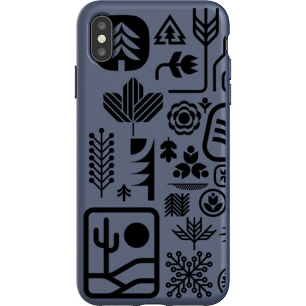 ethnfndr iPhone Flexi Case Earth day black