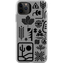 ethnfndr iPhone Flexi Case Earth day black