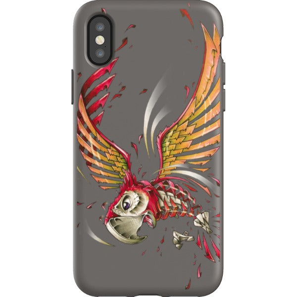 jayn_one iPhone Flexi Case Parrot