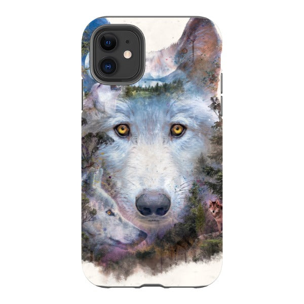barrettbiggers iPhone Wolf moon howl