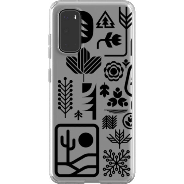 ethnfndr Samsung Flexi Case Earth day black