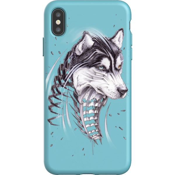 jayn_one iPhone Flexi Case Husky
