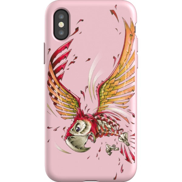 jayn_one iPhone Flexi Case Parrot