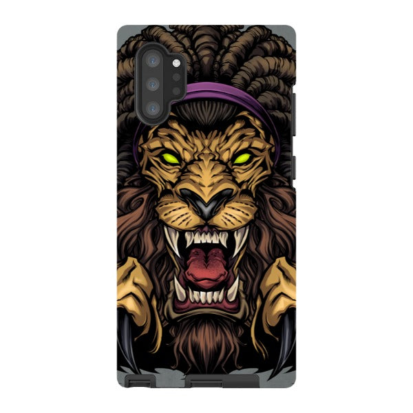 flylanddesigns_brian_allen Samsung Galaxy Note Lion With Dreadlocks