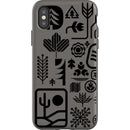 ethnfndr iPhone Flexi Case Earth day black
